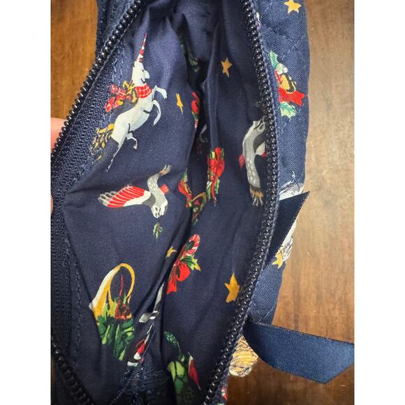 Vera Bradley Mini Hipster crossbody snow globe motifs NWOT - Picture 3 of 6